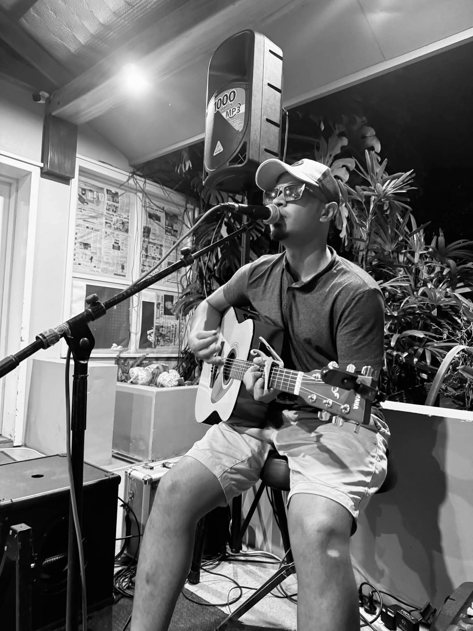 Harry Levy with guest